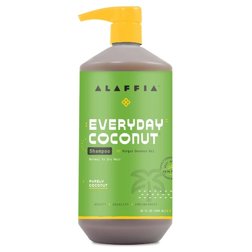 Alaffia Everyday Coconut Shampoo - Purely Coconut 950mL