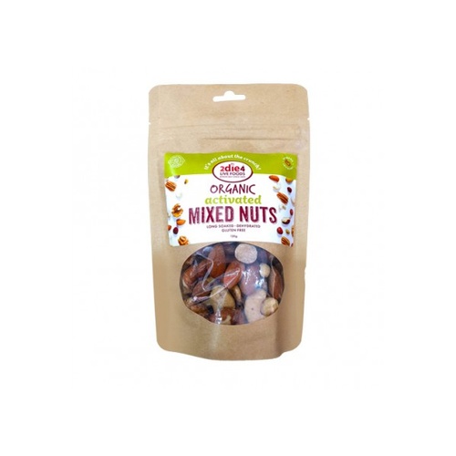 2Die4 Organic Activated Mixed Nuts 120g