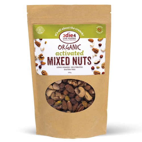 2Die4 Organic Activated Mixed Nuts 300g