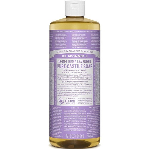 Dr Bronner's Castile Liquid Soap Lavender 946ml       