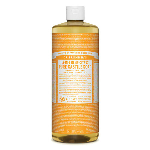 Dr Bronner's Castile Liquid Soap Citrus 946ml         