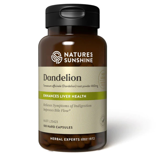 Nature's Sunshine Dandelion - 100 capsules