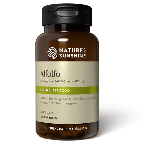 Nature's Sunshine Alfalfa - 100 capsules