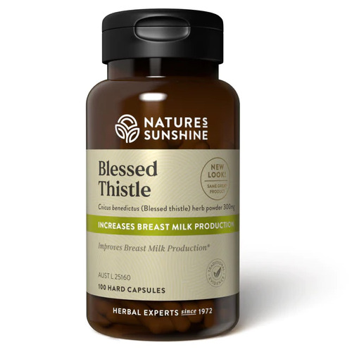 Nature's Sunshine Blessed Thistle - 100 capsules