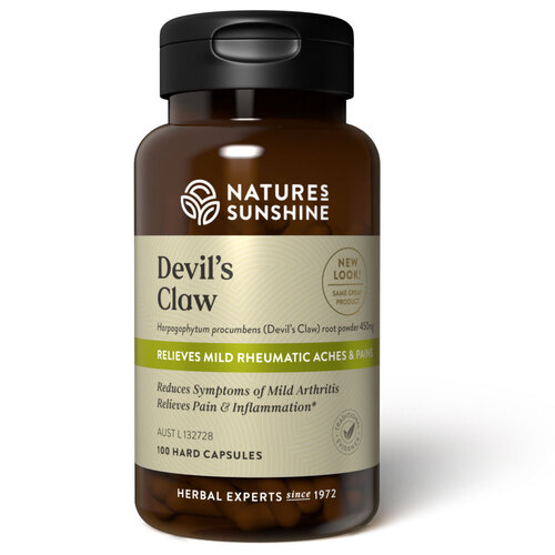 Nature's Sunshine Devil's Claw - 100 hard capsules