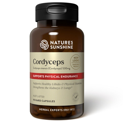 Nature's Sunshine Cordyceps - 90 hard capsules