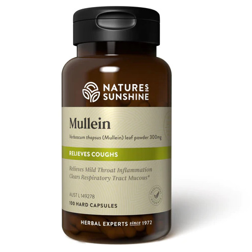 Nature's Sunshine Mullein - 100 capsules