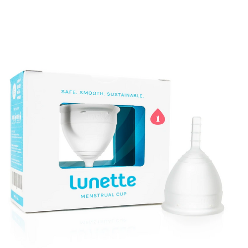 Lunette Menstrual Cup Clear size 1