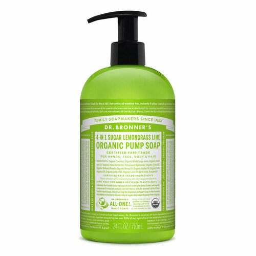 Dr Bronner's Hand & Body Lemongrass 710ml                  