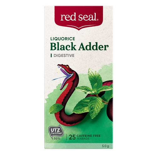 Red Seal Black Adder Liquorice 25 Teabags
