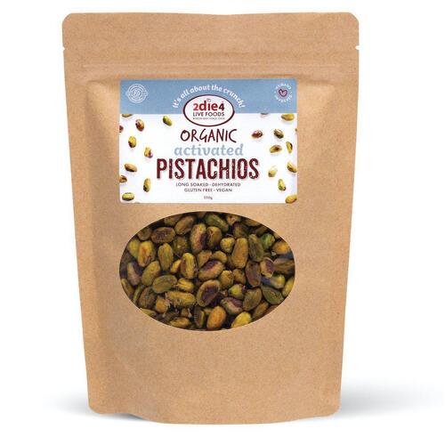 2die4 Organic Activated Pistachios