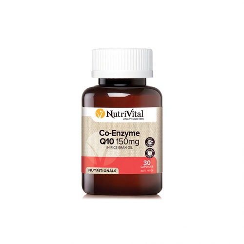 Nutrivital Co-Enzyme Q10 150Mg Capsules