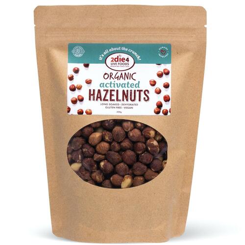 2die4 Organic Activated Hazelnuts