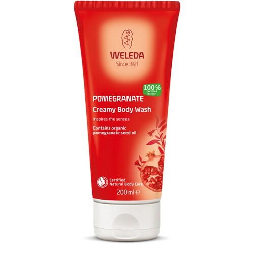 Weleda Pomegranate Creamy Body Wash 200mL