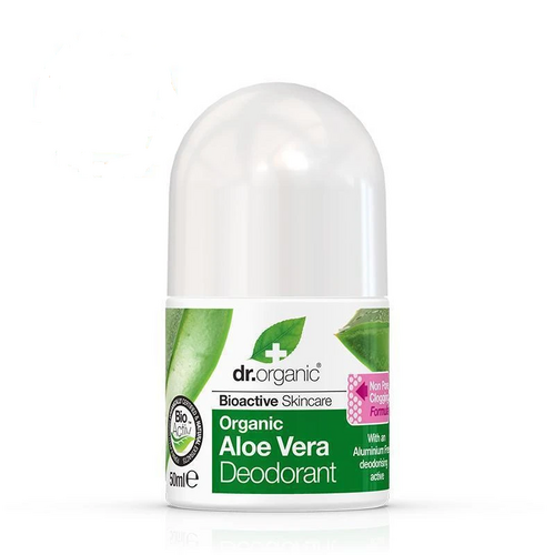 Dr Organic Roll On Aloe Vera 50ml                   