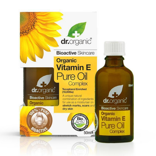 Dr Organic Vitamin E Pure Oil 50ml             
