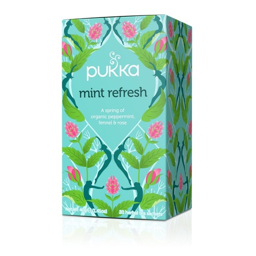 Pukka Mint Refresh Tea - 20 Tea Sachets