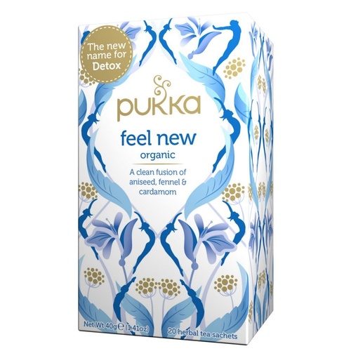 Pukka Feel New Tea - 20 Tea Satchets 