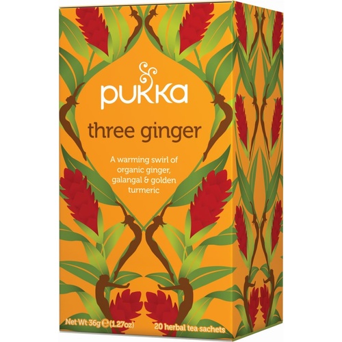 Pukka Three Ginger Tea - 20 Teabags