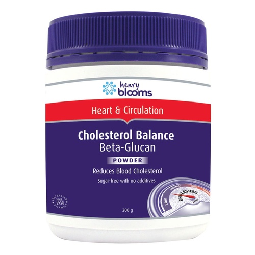 Henry Blooms Cholesterol Balance Beta-Glucan Powder