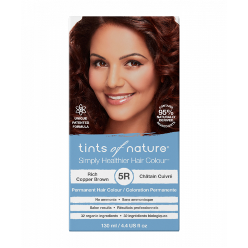 Tints of Nature 5R Rich Copper Brown Permanent Hair Dye