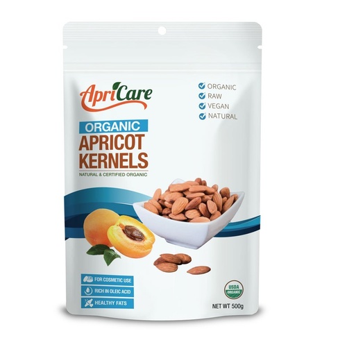 Apricare Organic Apricot Kernels 500g