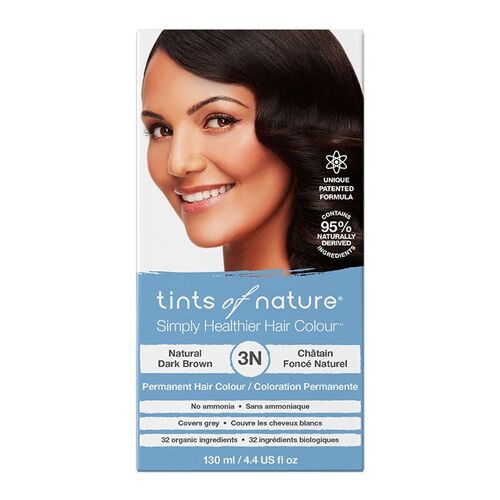 Tints of Nature 3N Natural Dark Brown Permanent Hair Dye