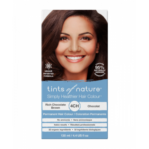 Tints of Nature 4CH Rich Chocolate Brown Permanent Hair Dye