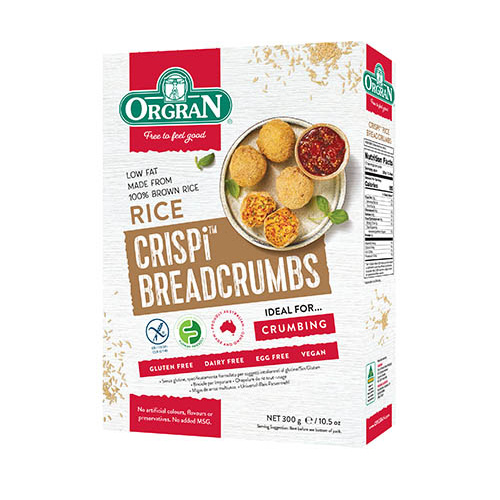 Orgran Crispi Rice Breadcrumbs 300g