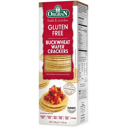 Orgran Buckwheat Wafer Crackers 100g