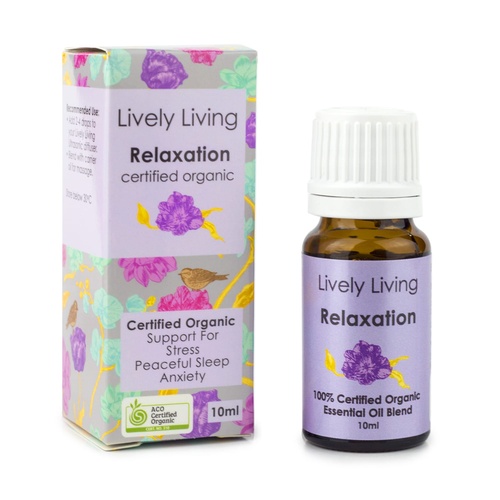 Lively Living Relaxation Essential Oil Blend 10mL 