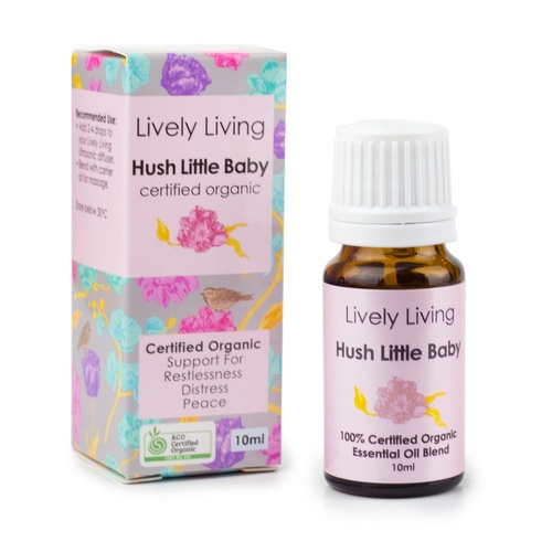 Lively Living Hush Little Baby Essential Oil Blend 10mL 