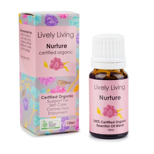 Lively Living Nuture Essential Oil Blend 10mL 
