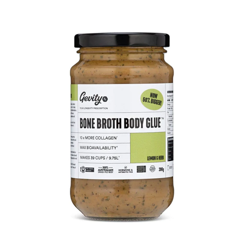 Gevity RX Bone Broth Body Glue - Lemon & Herb 390g