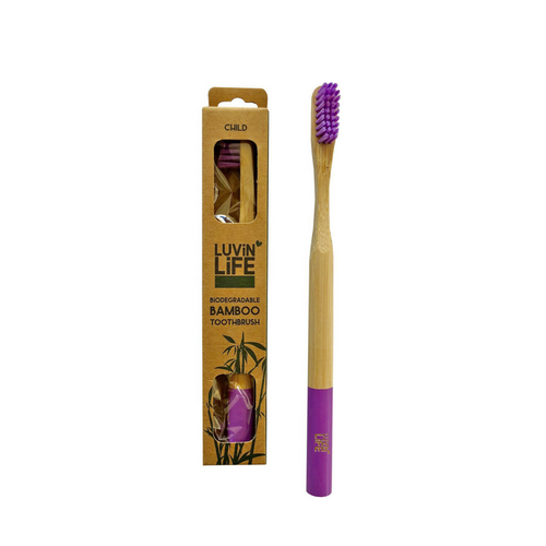 Luvin Life Child Toothbrush Bamboo Single