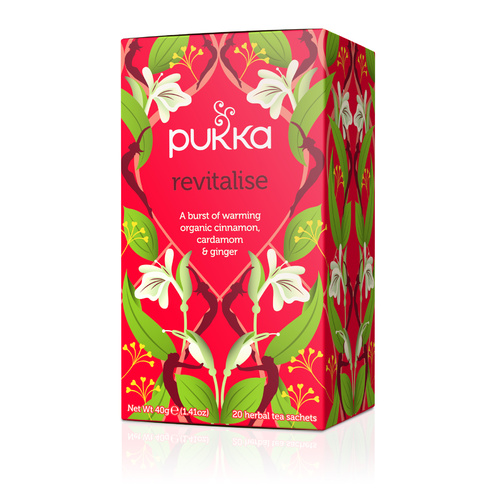 Pukka Revitalise Tea - 20 Tea Sachets