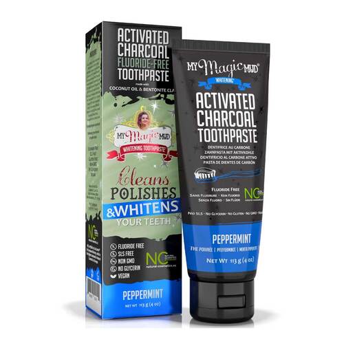 My Magic Mud Charcoal Toothpaste Peppermint 