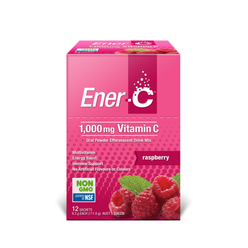 Ener-C Vitamin C Raspberry 12pk