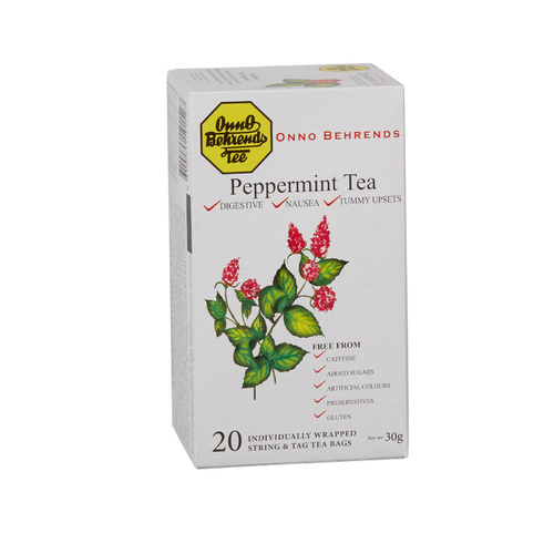 Onno Behrends Peppermint Tea 20 Teabags