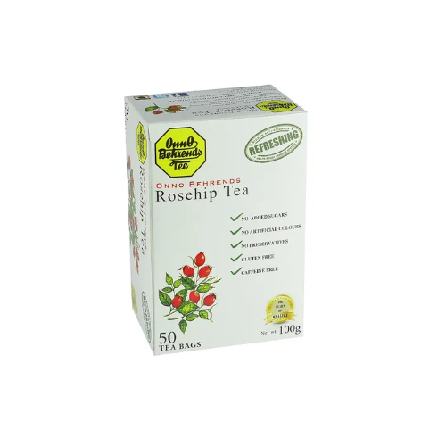 Onno Behrends Rosehip Tea 50 Teabags 