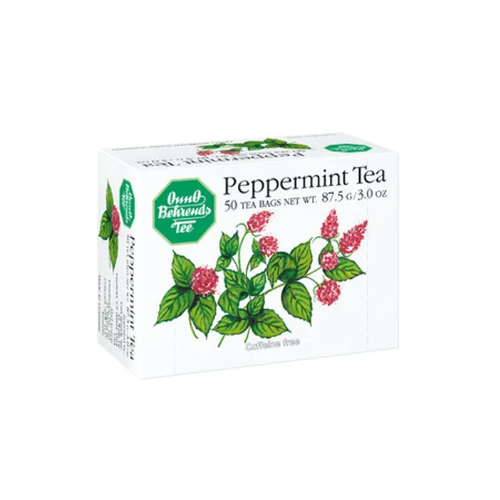 Onno Behrends Peppermint Tea 50 Teabags 