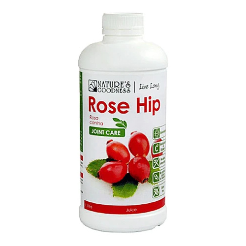 Nature's Goodness Rose Hip Juice 1L Joint Care Formula