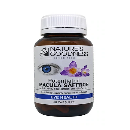 Nature's Goodness Macula Saffron 60Caps
