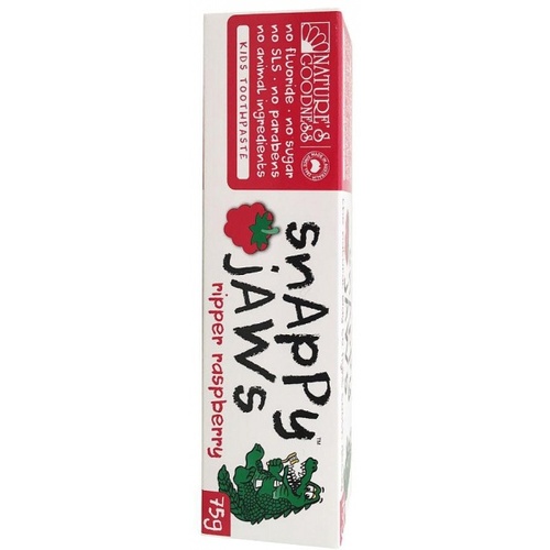 Nature's Goodness Snappy Jaws Toothpaste 75g Raspberry 