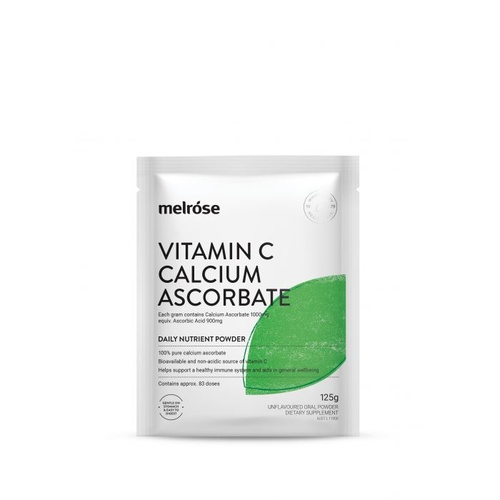 Melrose Vitamin C Calcium Ascorbate 125g