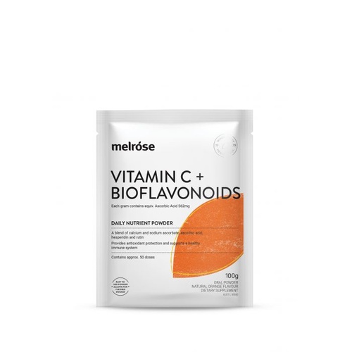 Melrose Vitamin C Calcium Bioflavanoids 100g 