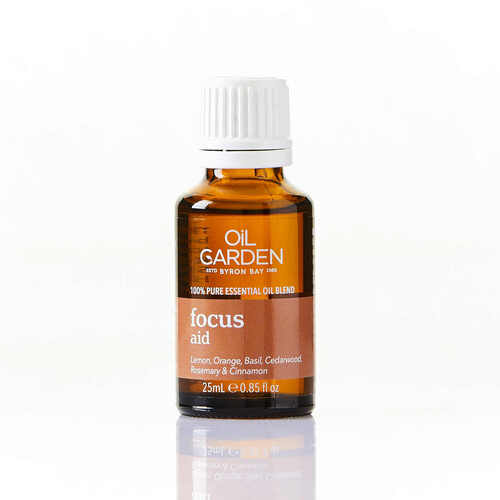 Oil Garden Focus Aid Essential Oil Blend 12mL