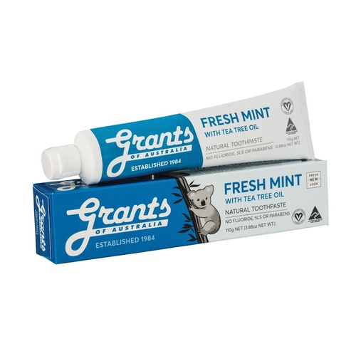 Fresh Mint Toothpaste (with tea tree oil) 110g