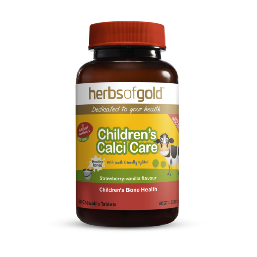 Herbs of Gold Children's Calci Care 60 Chewable Tablets 