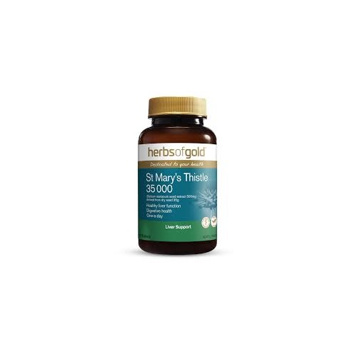 Herbs of Gold St Mary's Thistle 35 000 60 Tablets